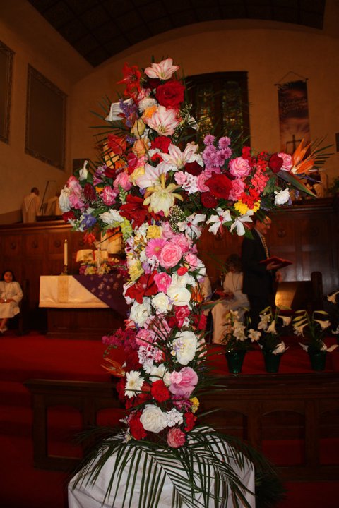 Flower cross